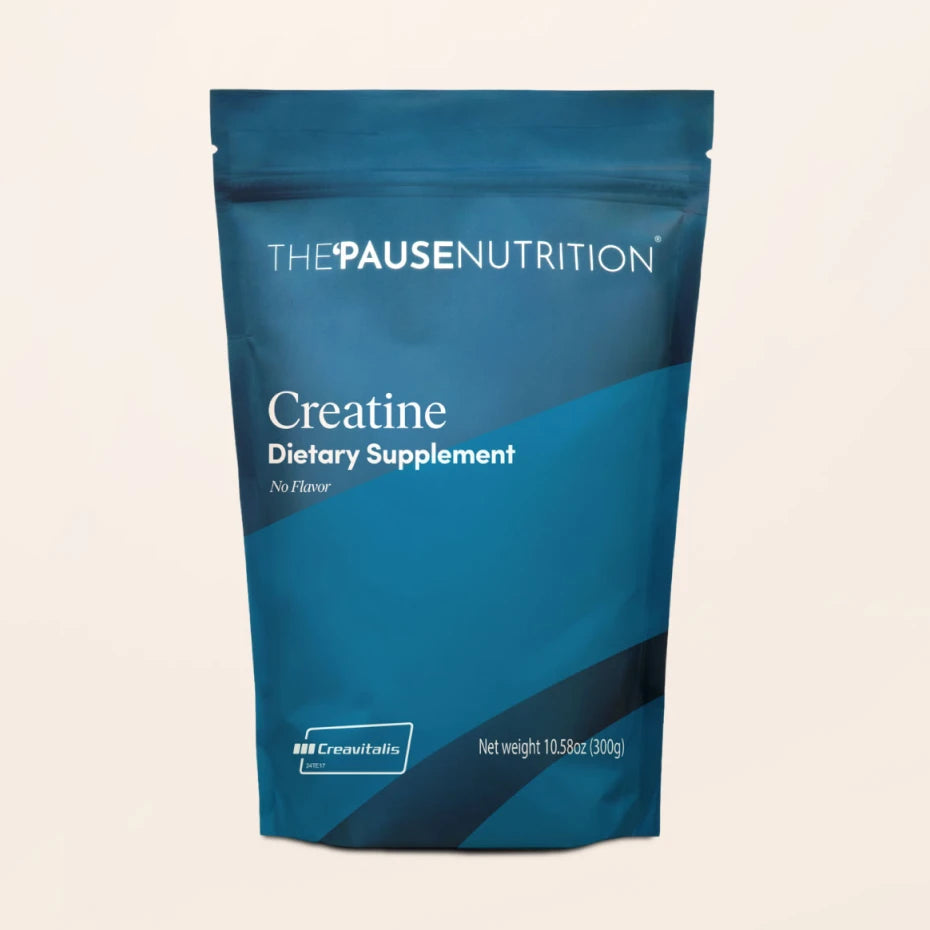 Pharmaceutical-grade creatine for midlife muscle and brain energy
