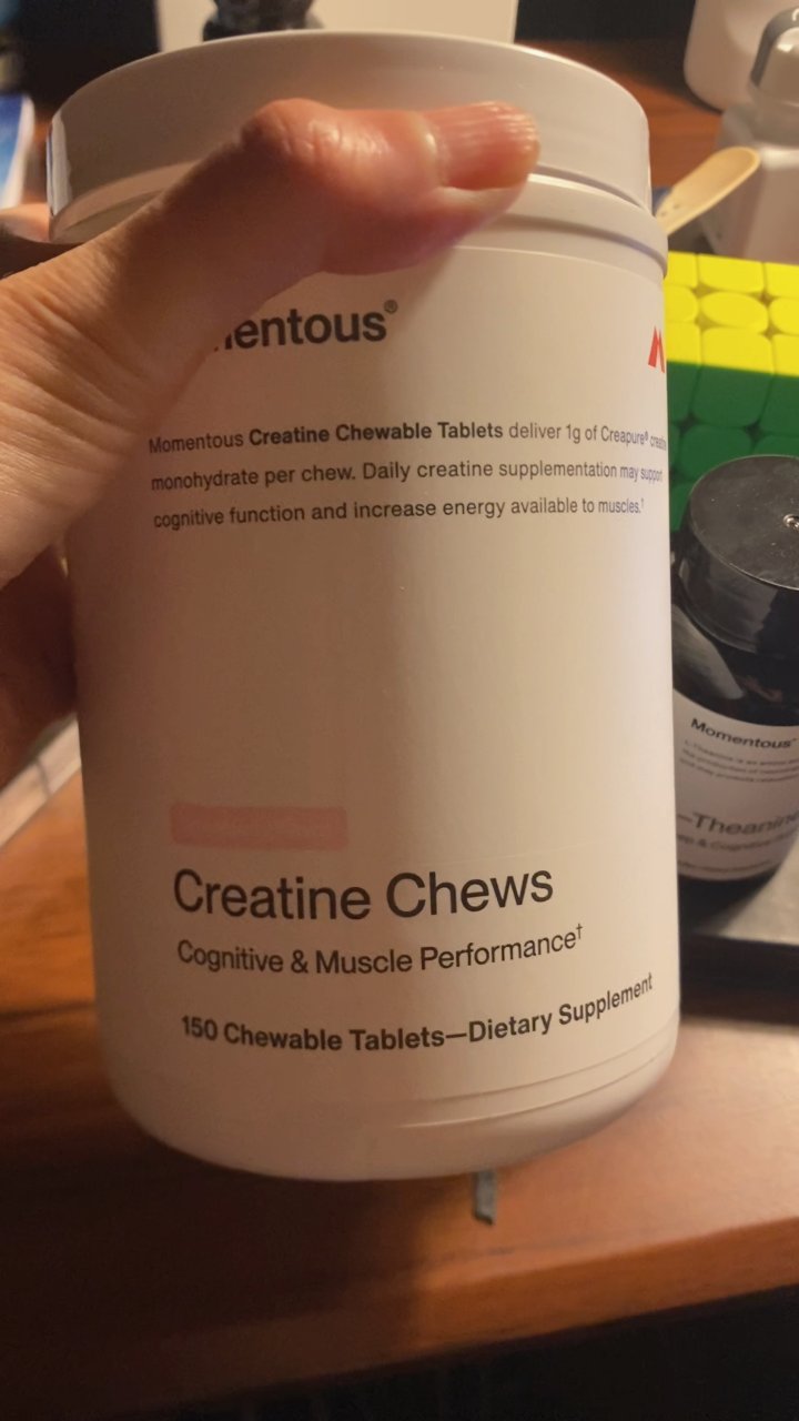 Momentous L-Theanine and Creatine Chews